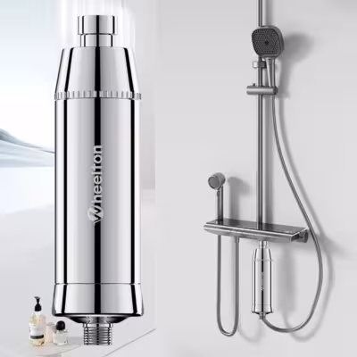Filtre de douche SPA Wheelton pour éliminer le chlore 3 cartouches eau douce