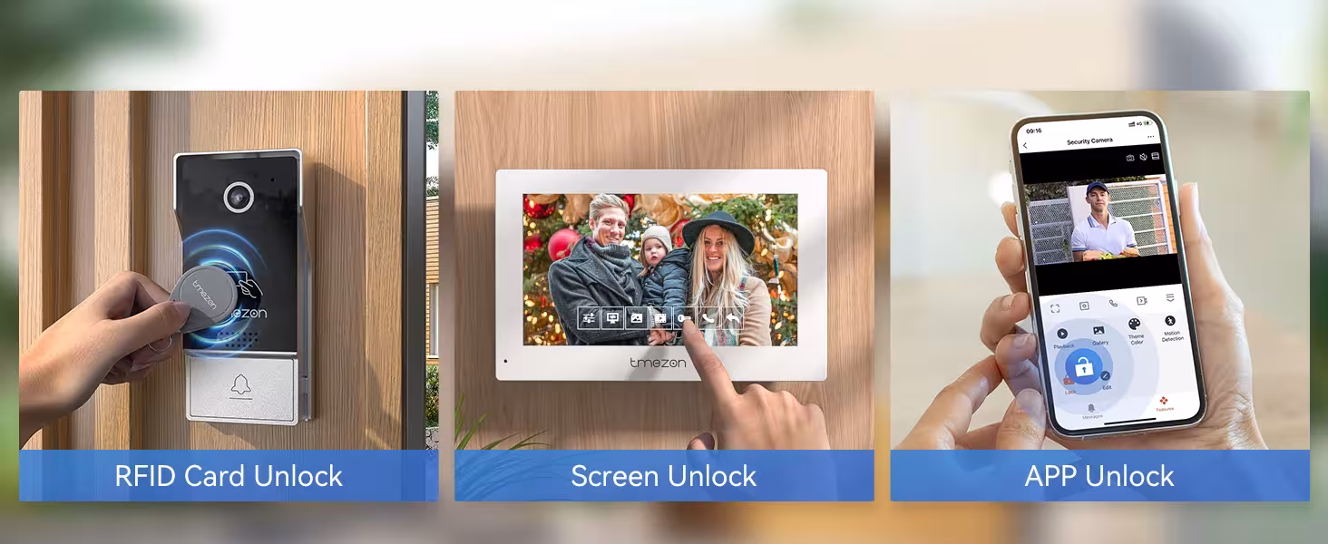 WiFi video doorbell
