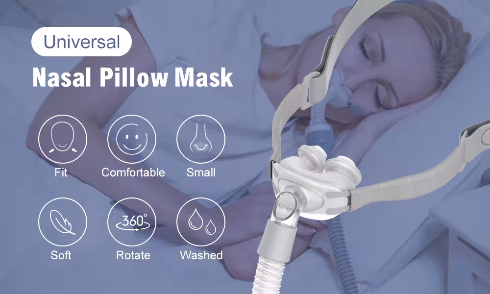 CPAP maschera nasale universale
