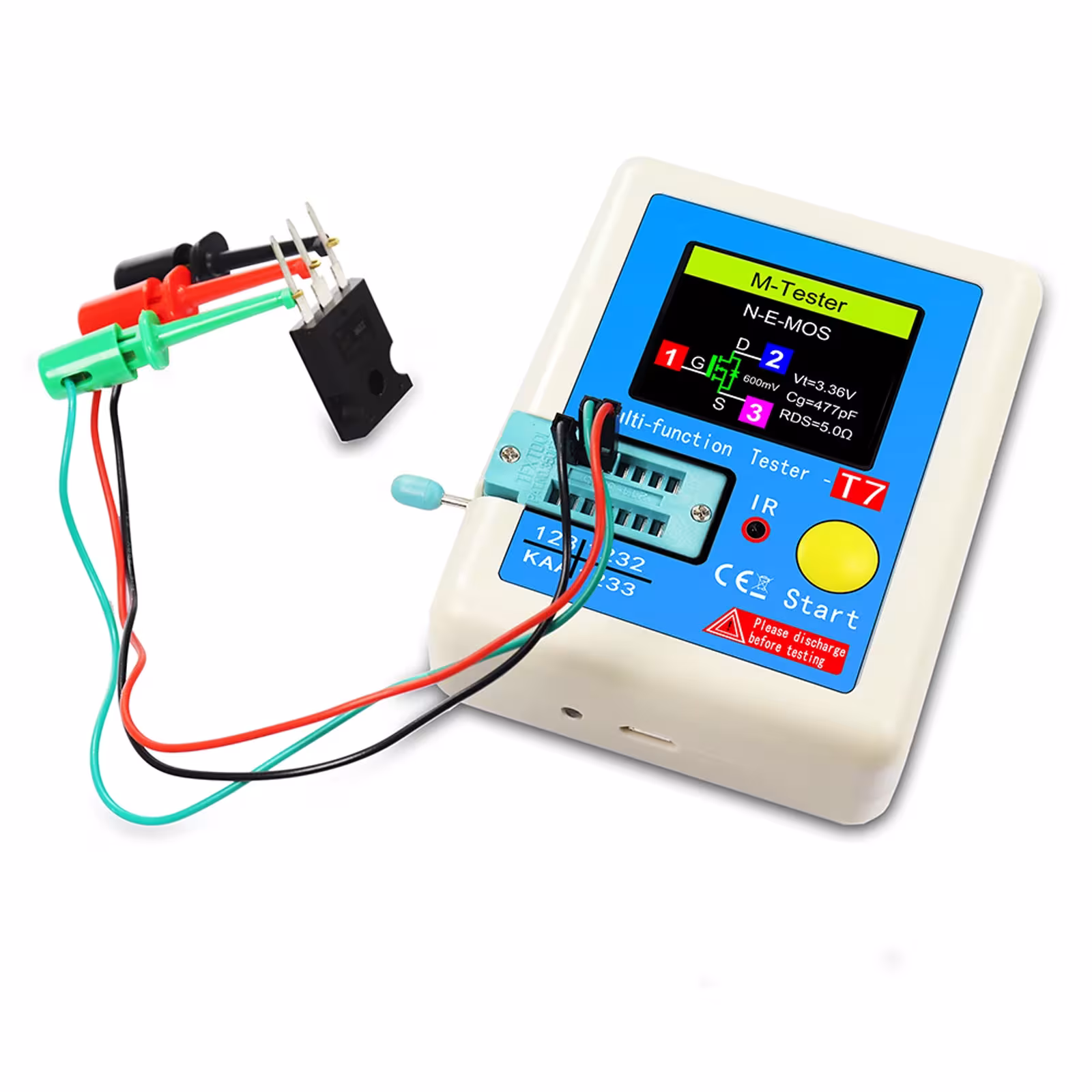 transistor tester multimeter