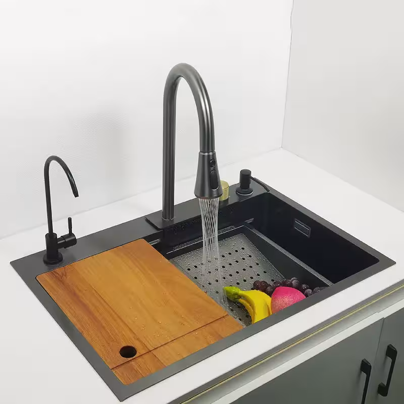 kitchen sink grey