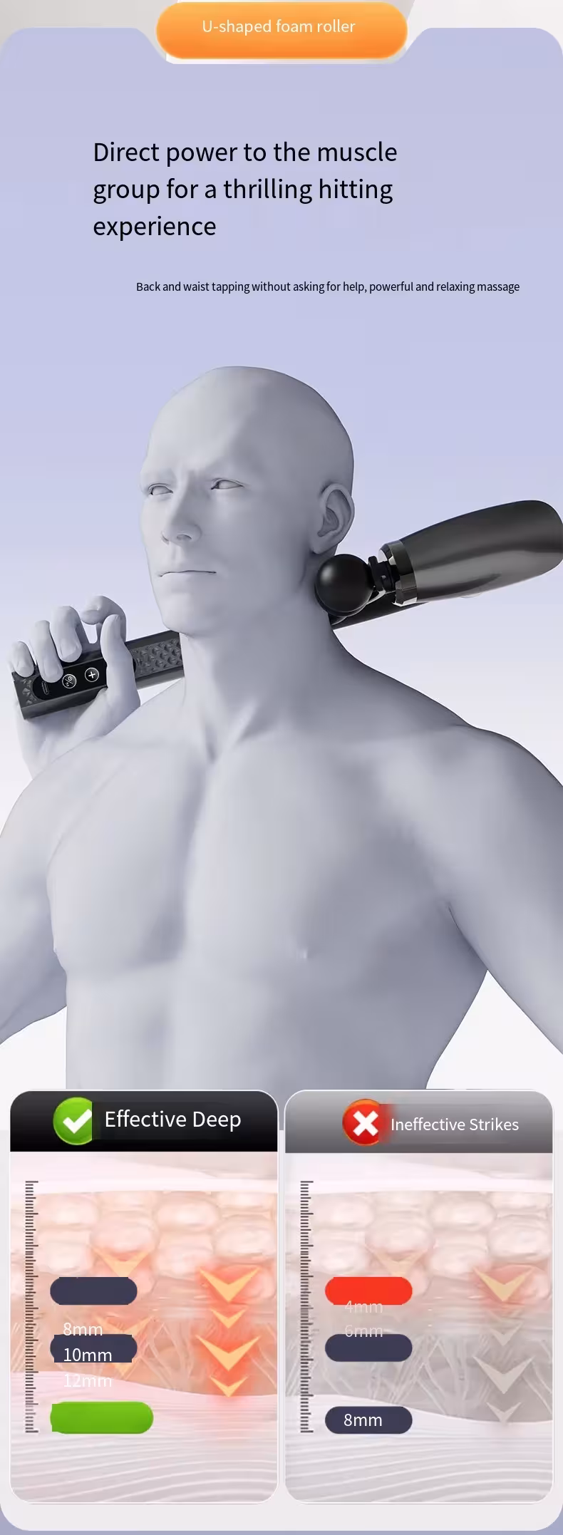 pistola massaggiante elettrica