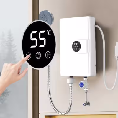 Scaldabagno elettrico a inverter intelligente con comandi a LED da 5500 W