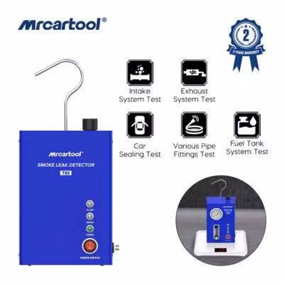 MR CARTOOL T80 smoke leak detector with pump for car diagnostics