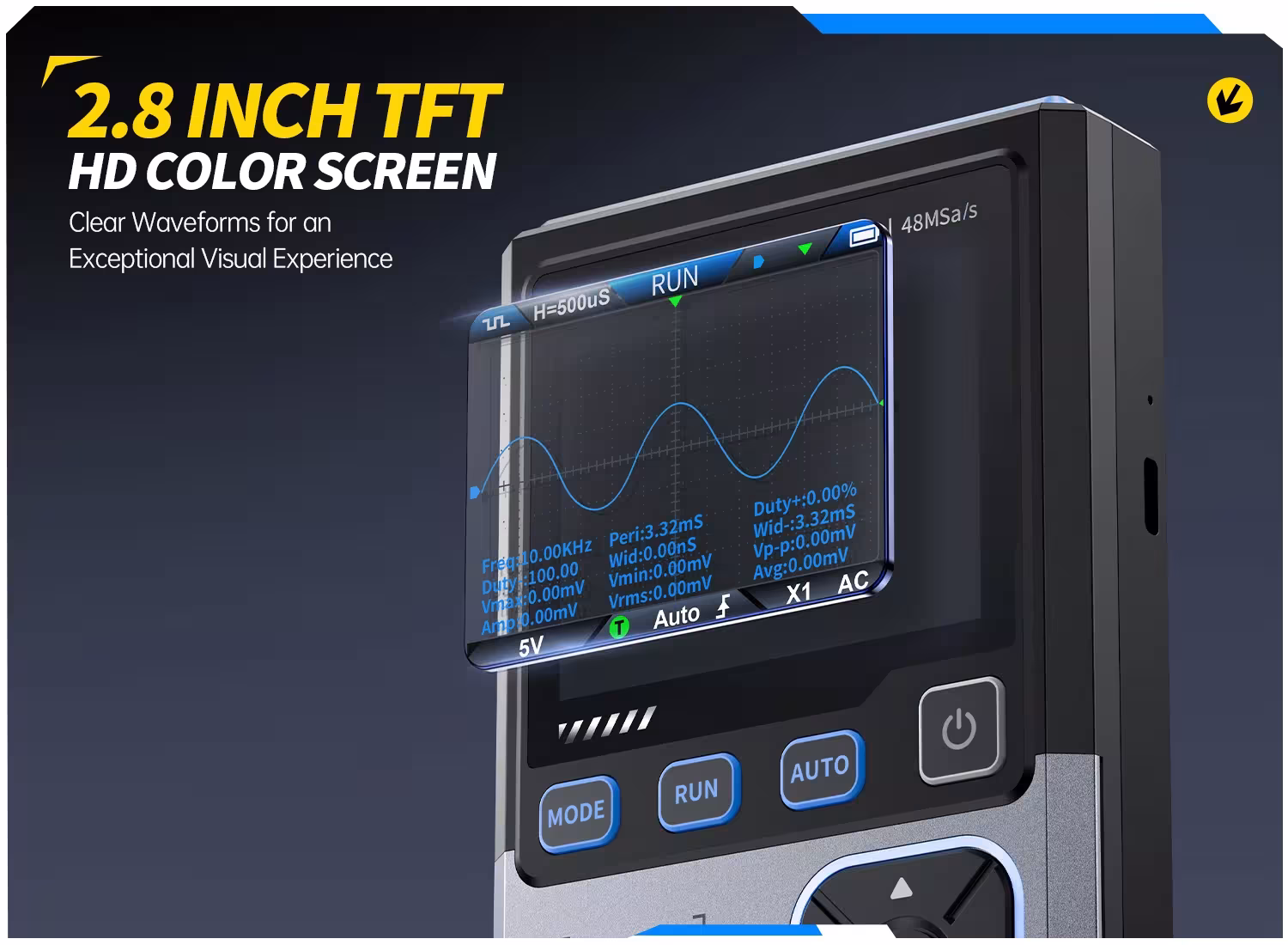 oscilloscope testeur de transistors
