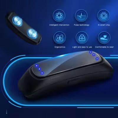 EMS Pulse Stop Snore nešiojamasis anti šnarchimo įrenginys USB maitinimas