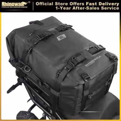 Mochila impermeable Rhinowalk para motocicleta, 8L, 15L, 30L.