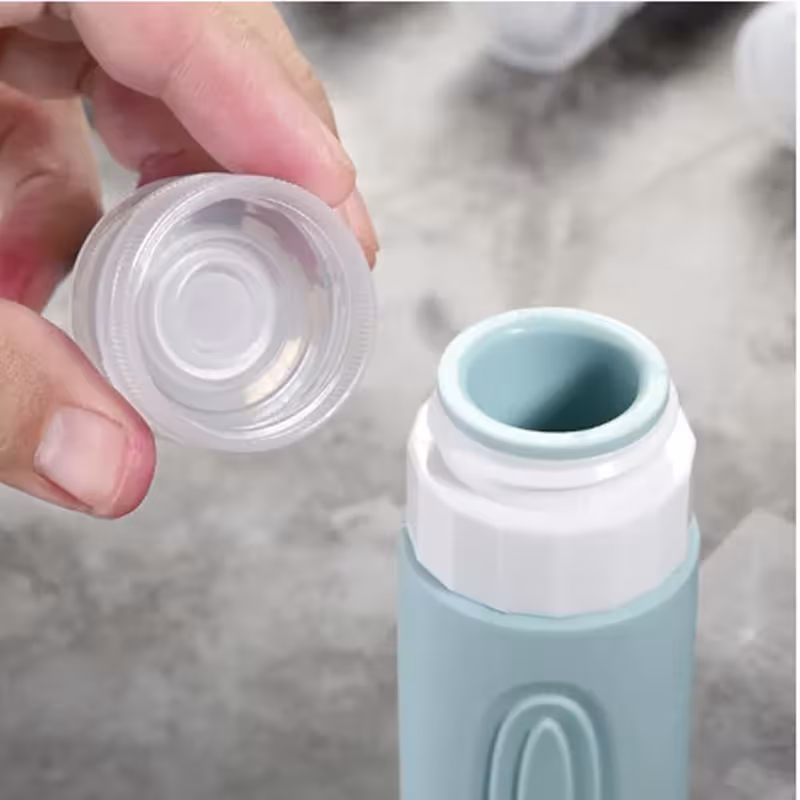 bouteille de voyage en silicone