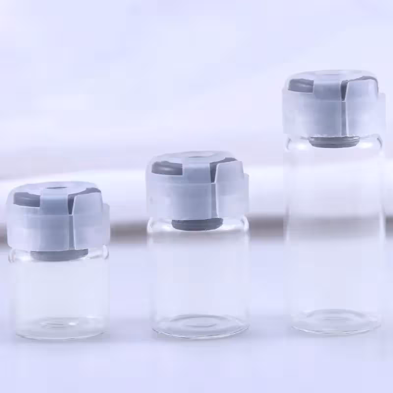 glass serum bottle