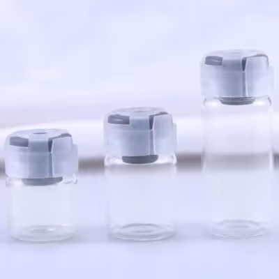 50 pezzi. bottiglia di scarico siero vuoto di vetro sterile per liquido 3ml 5ml 10ml