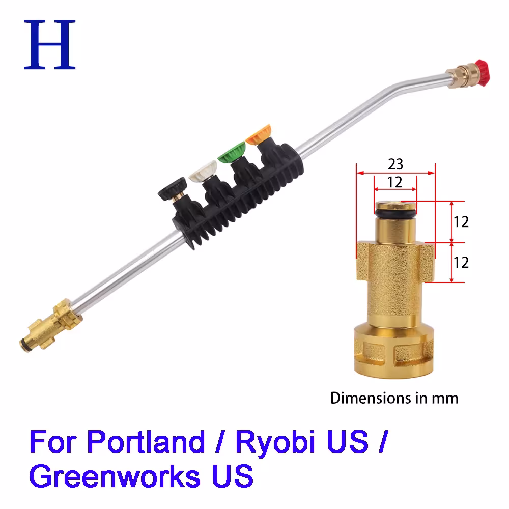 high pressure hose nozzle