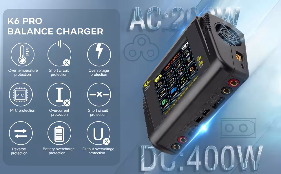 Chargeur de batterie RC