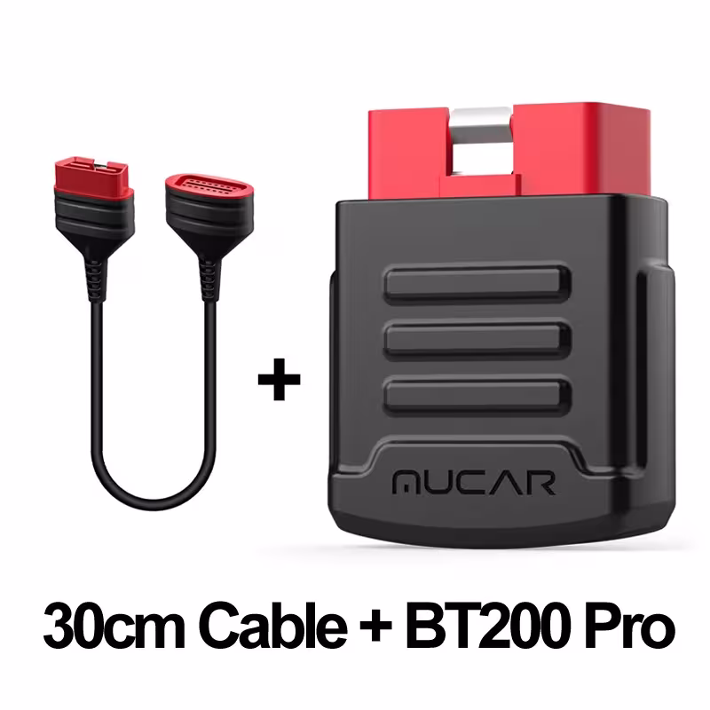 MUCAR BT200 Bluetooth Automobilinis OBD2 Skaitytuvas Pilna Sistema Diagnostika