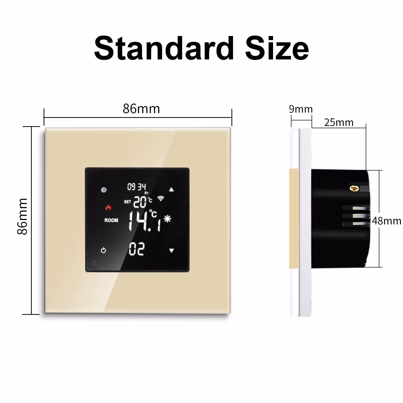 WiFi smart thermostat