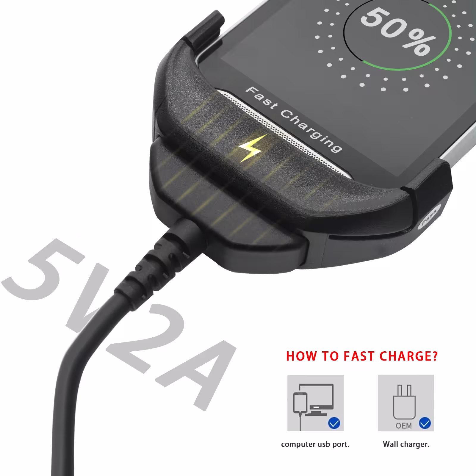 USB kabelis Zebra TC51