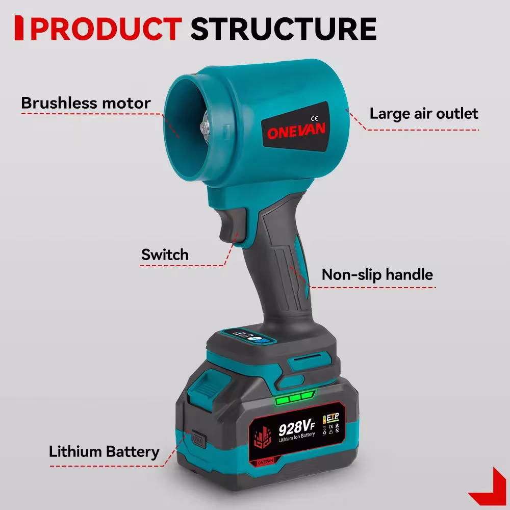 soplador de hojas eléctrico Makita