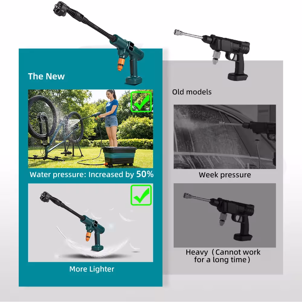 wireless high pressure washing machine
