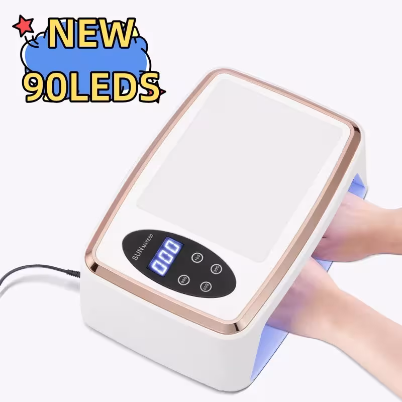 Lampe LED pour ongles 90 LED 24W pour sécher le vernis gel, outil de manucure et de pédicure