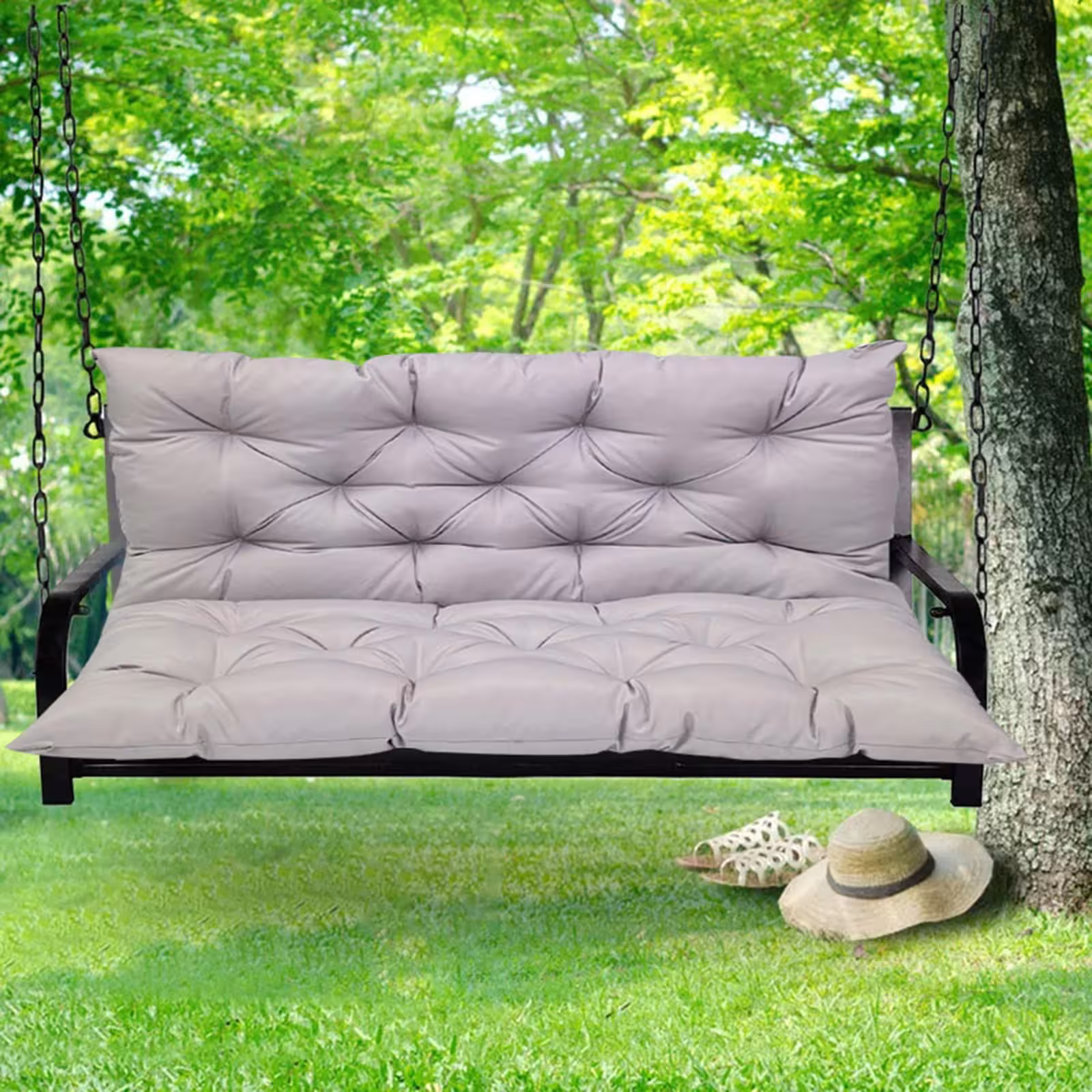 coussin de banc de jardin