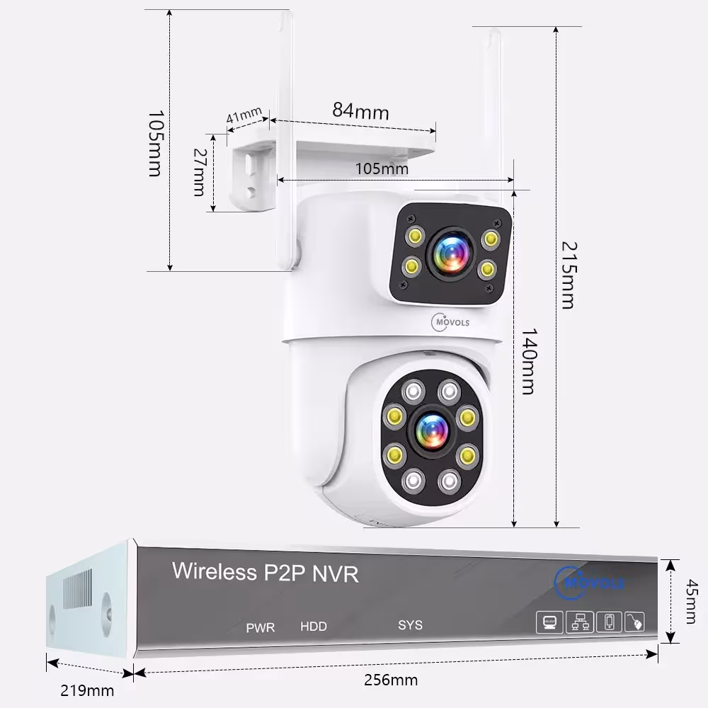 bevielė CCTV saugumo sistema