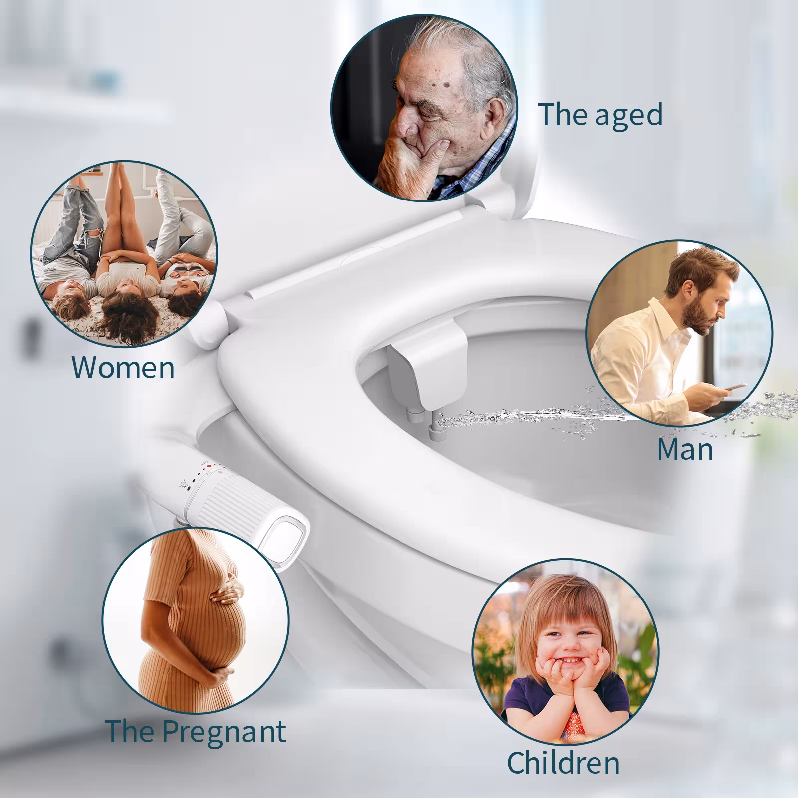 toilet bidet attachment