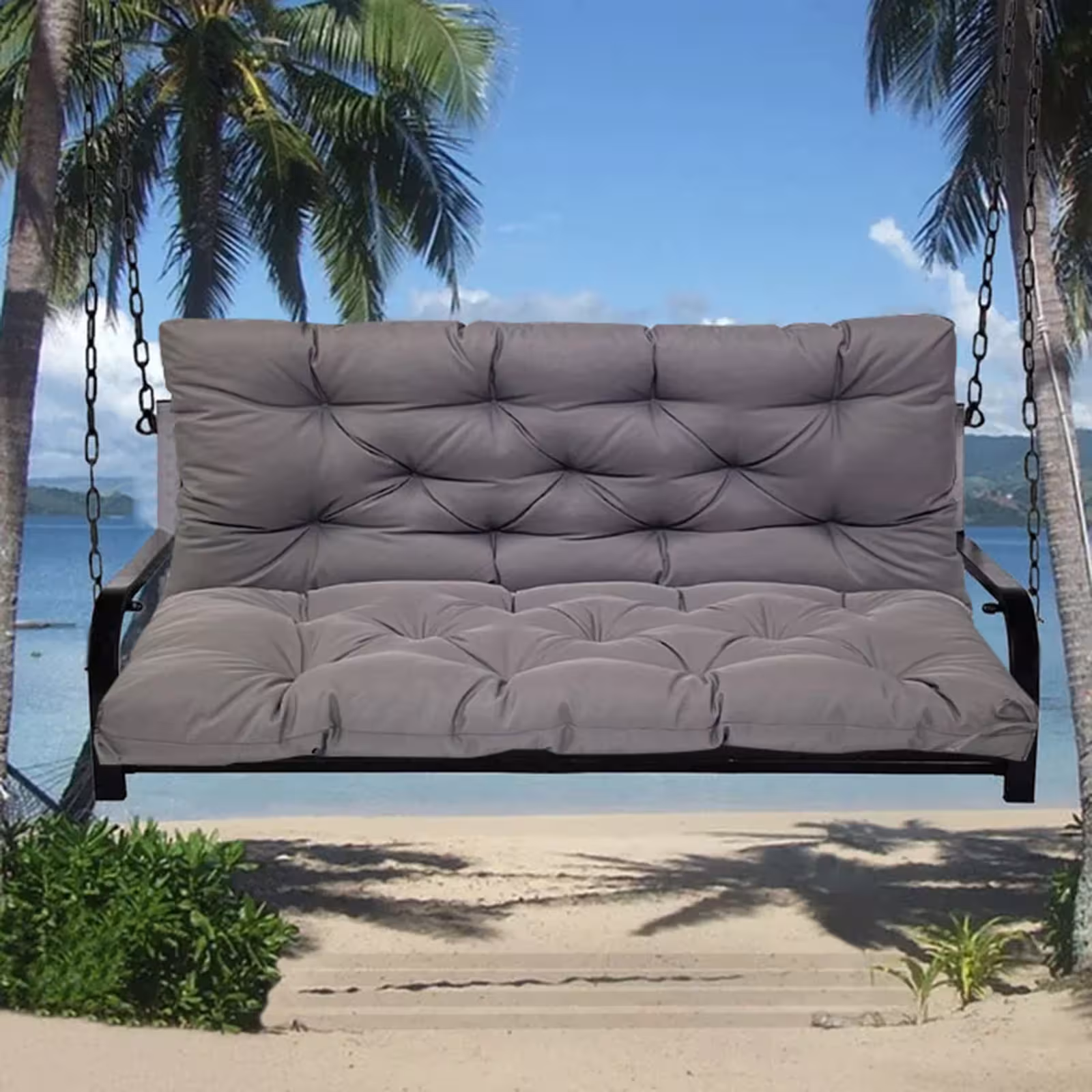 coussin de banc de jardin