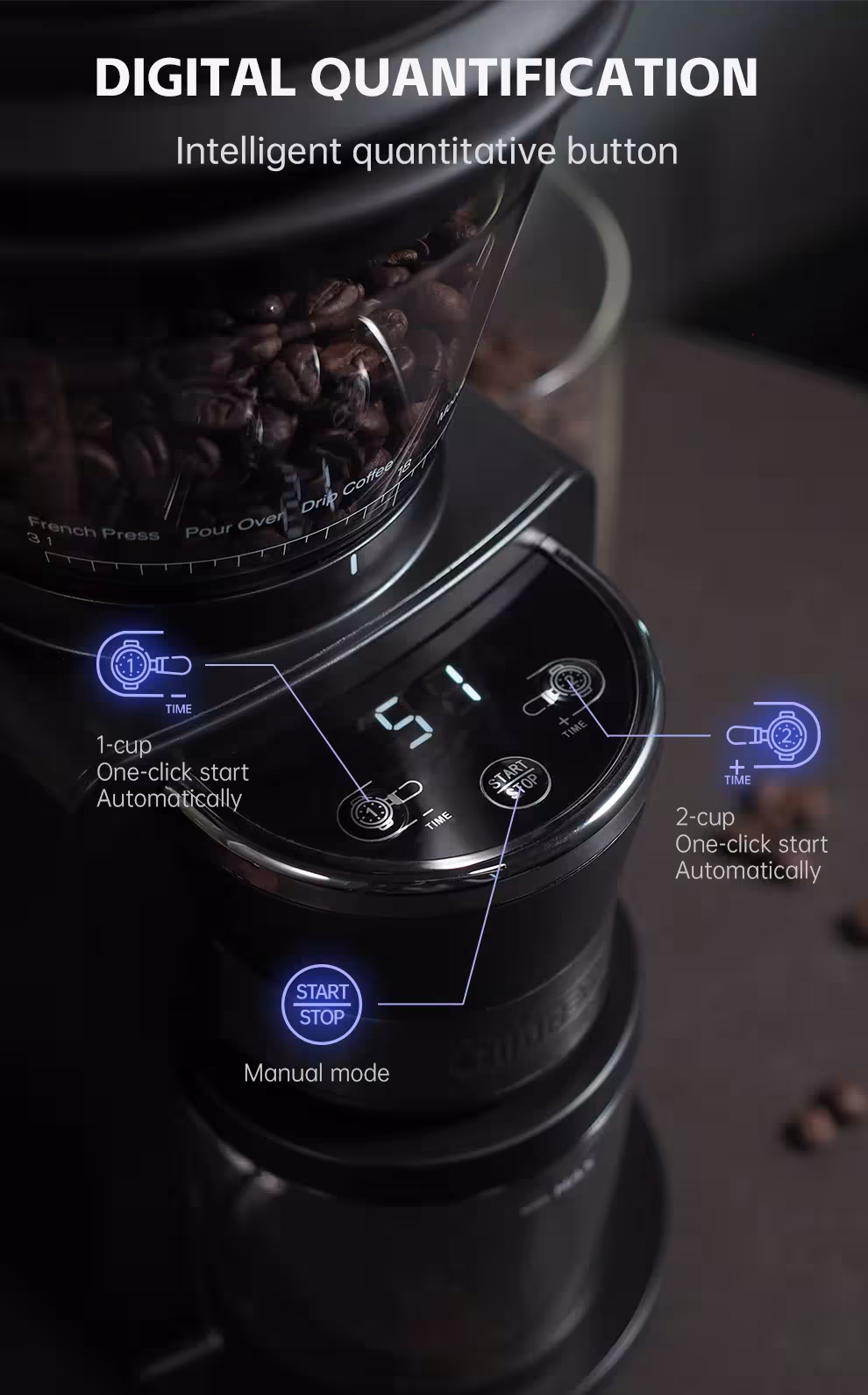 mulino automatico del caffè