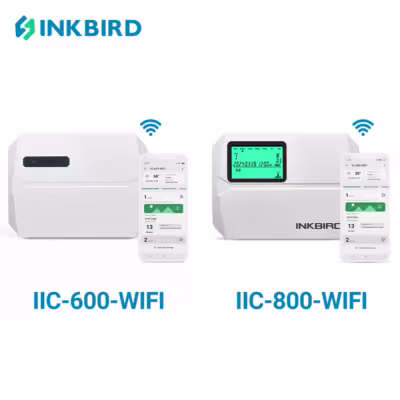 INKBIRD WiFi smart sprinkler controller 6 / 8 zone digital timer LCD