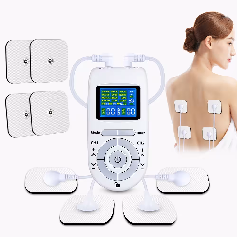 Stimulateur musculaire électrique avec 12 modes
