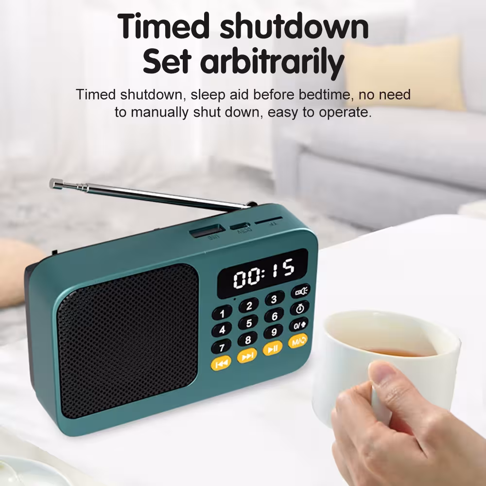 portable FM radio Bluetooth