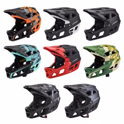 Pilno veido dviračio šalmas suaugusiems MTB žemyn nusileidimui 59-61 cm