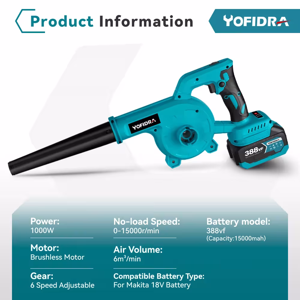 wireless electrical blower 18V