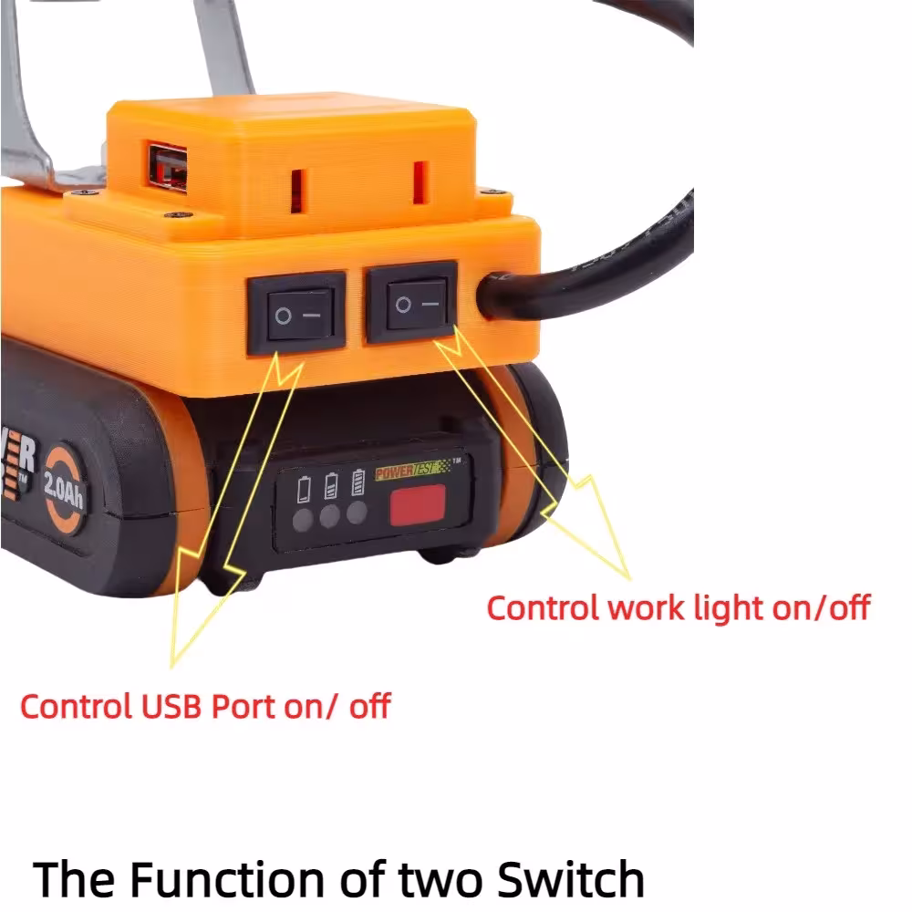 LED darbo šviesa WORX 20V