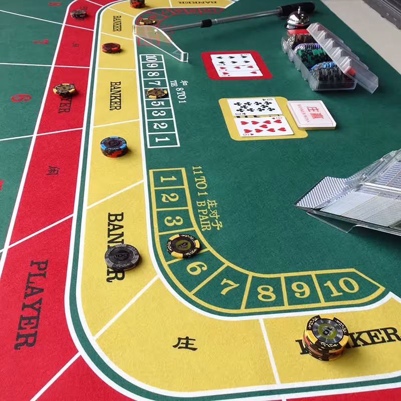 pokeryje žaidimų kilimėlis