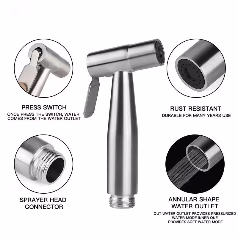 stainless steel bidet toilet