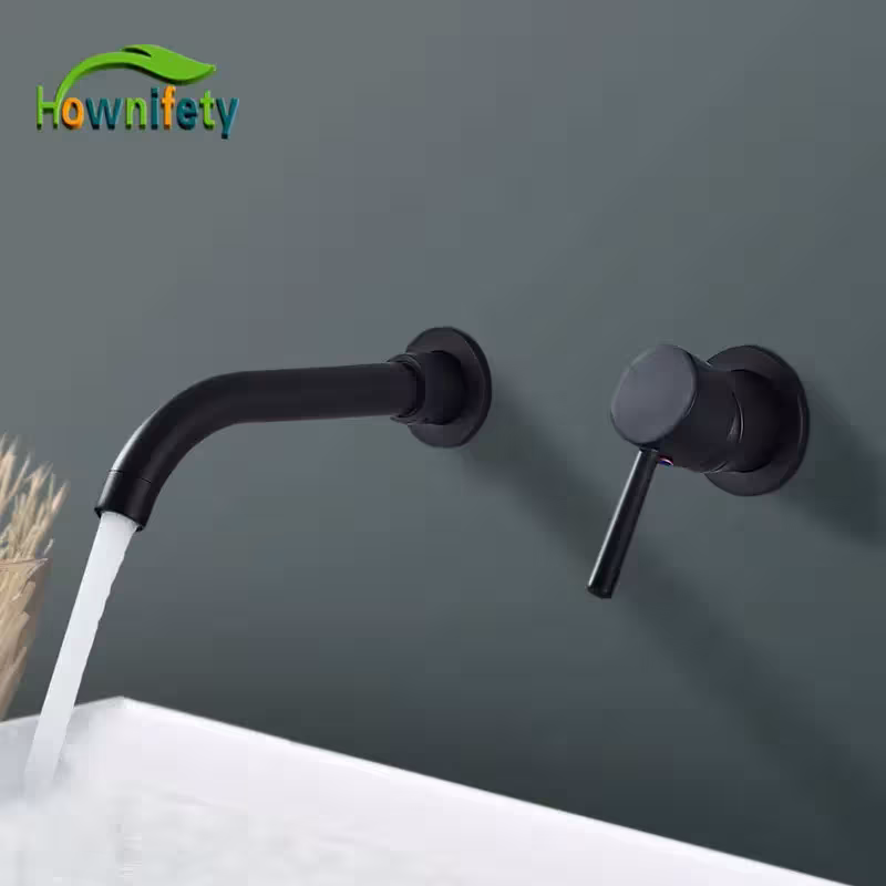 mélangeur de salle de bain en foin
