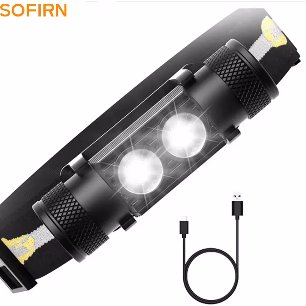 SOFIRN H25S Mini LED Flashlights XML 1200lm USB rechargeable 18650