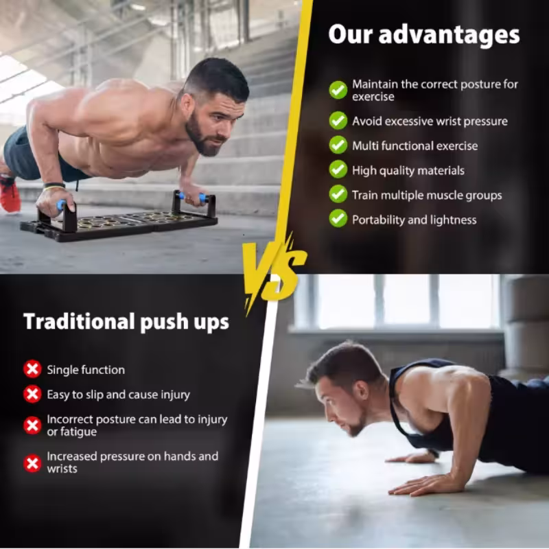 push-up lenta raumenims