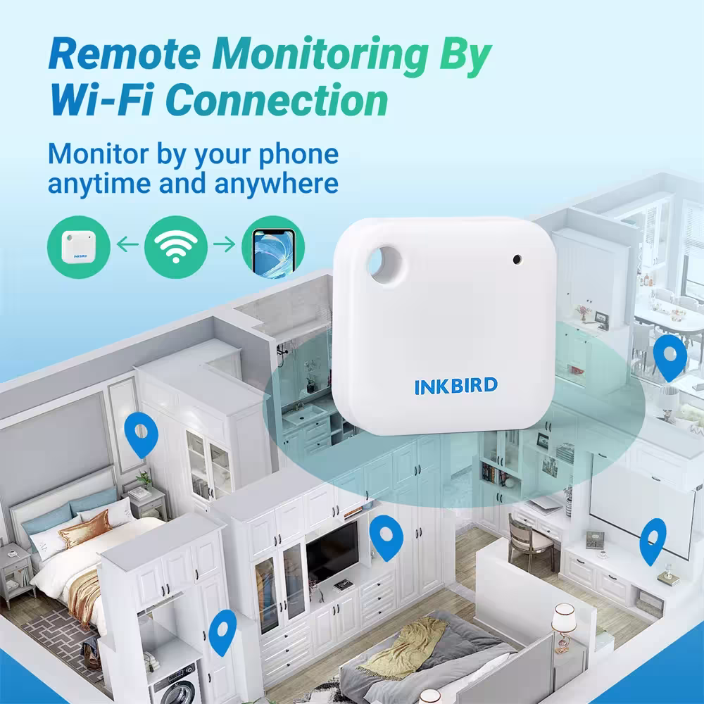 WiFi temperature and humidity sensor