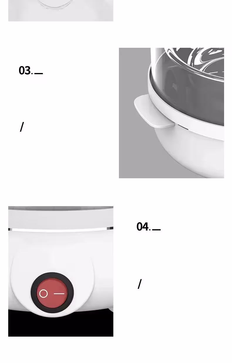 bollitore elettrico per uova