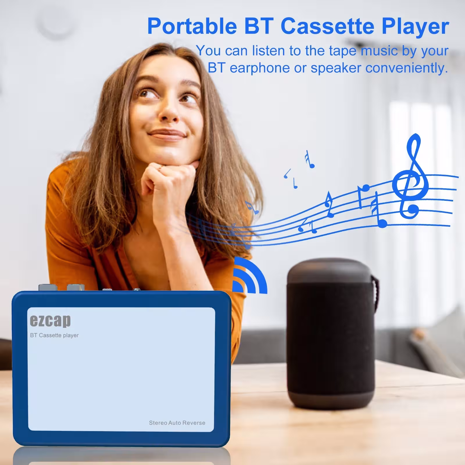 Lettore di cassette Bluetooth