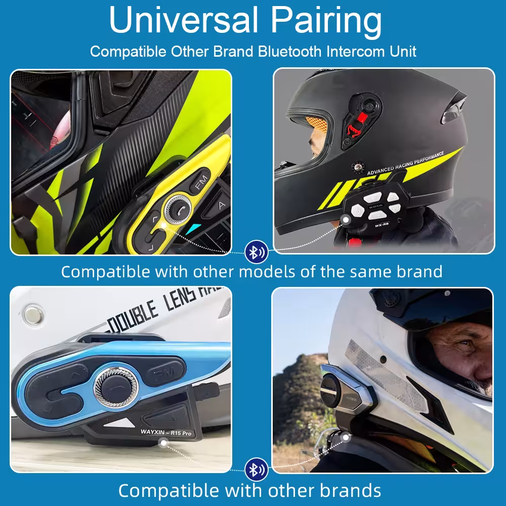 motorcycle helmet Bluetooth headphones