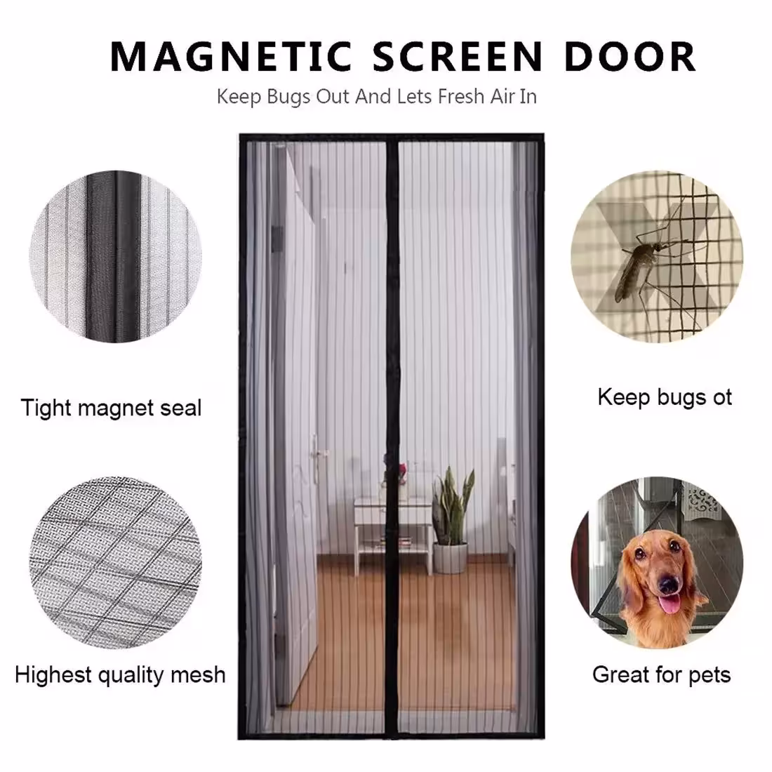 magnetic mosquito net