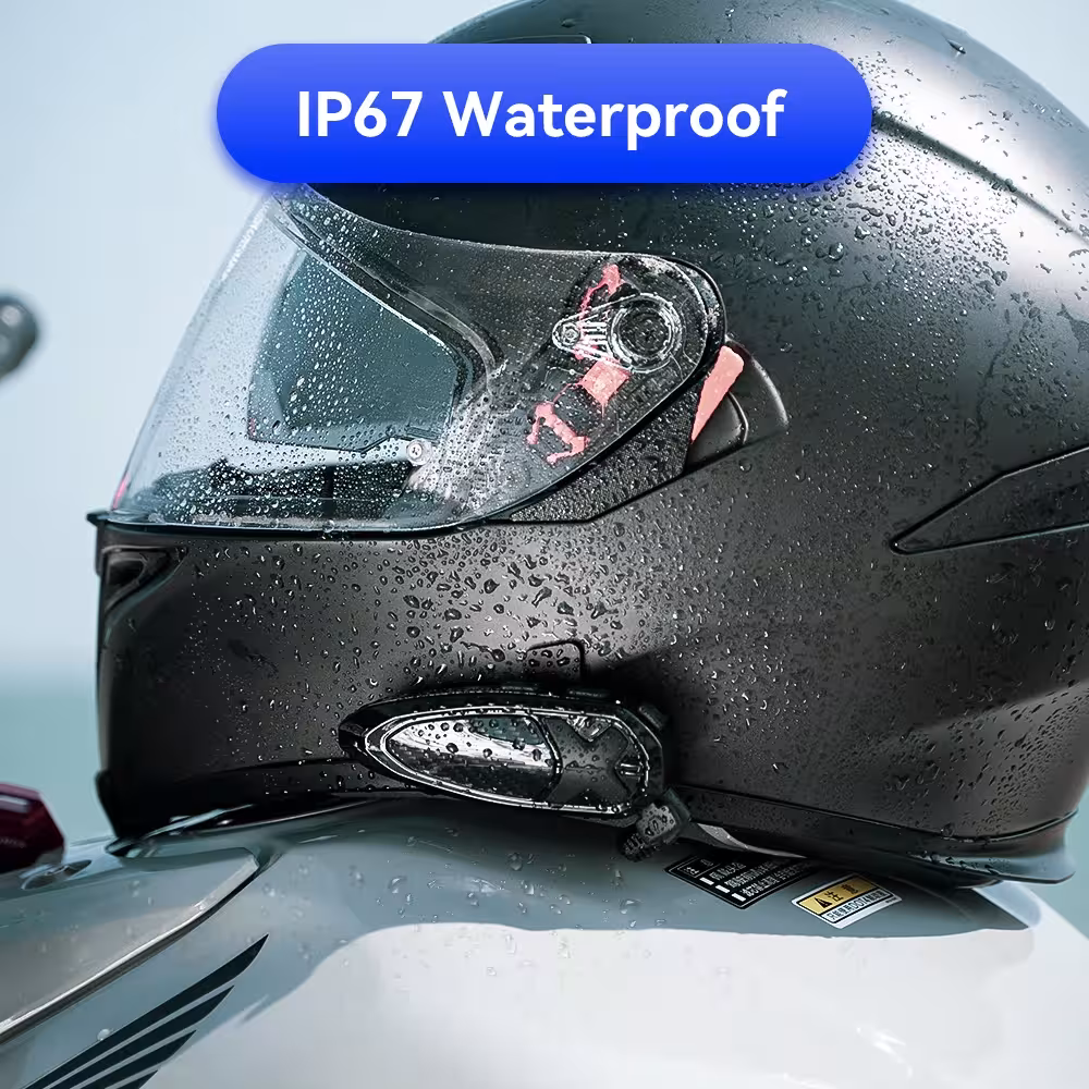 Bluetooth intercom motociklui