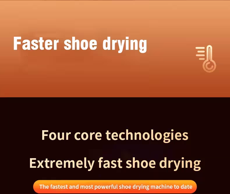 shoe dryer with sterilization