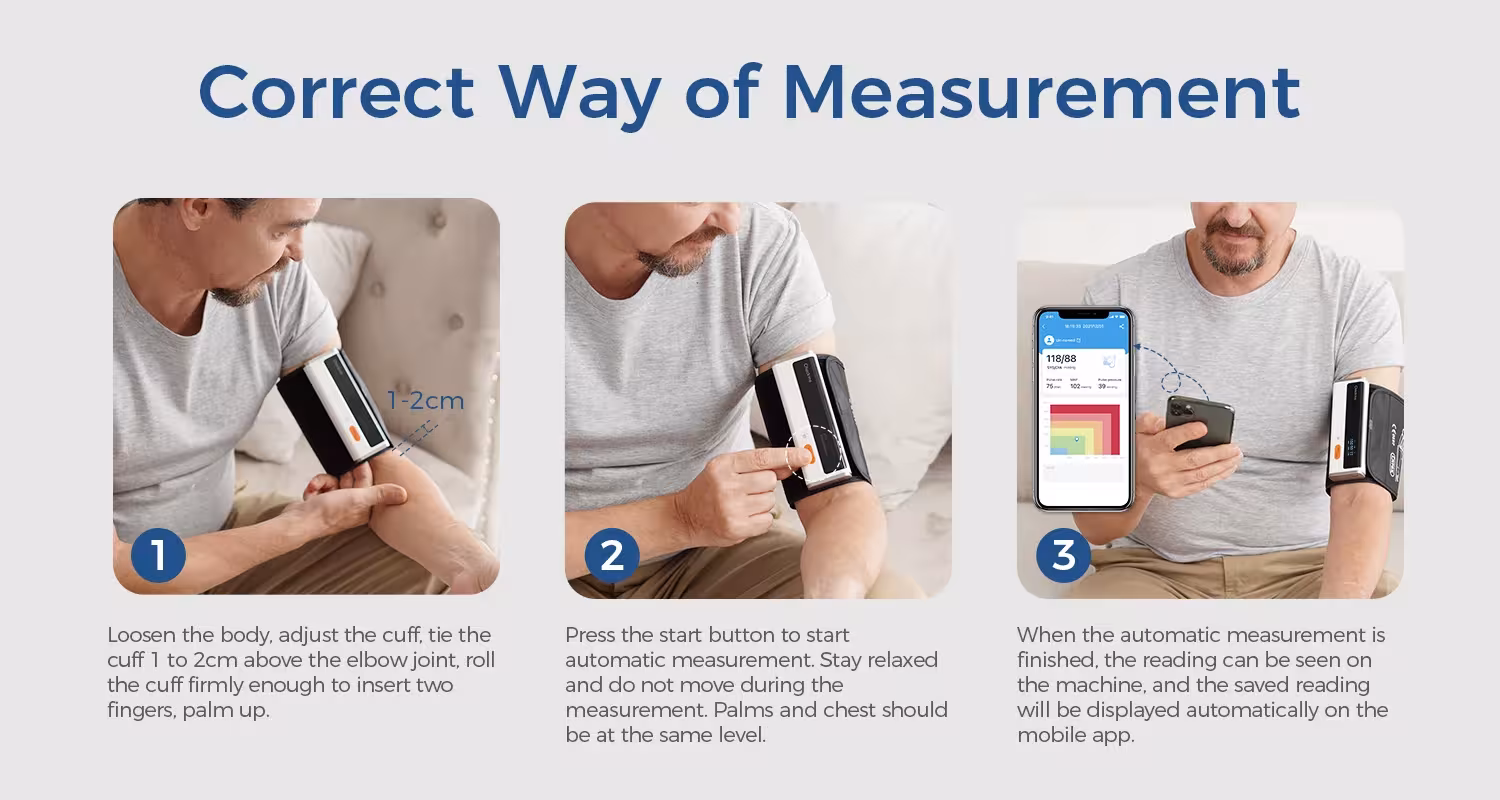 blood pressure monitor Bluetooth