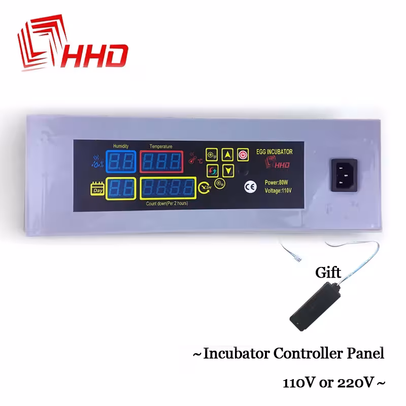 Contrôleur de température automatique HHD pour incubateur d'œufs de poulet modèles YZ8-48, YZ-56, YZ-96A 110V 220V