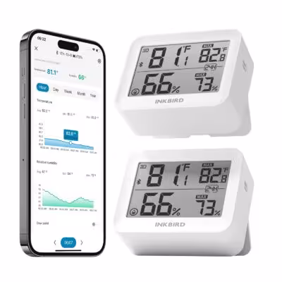 INKBAND ITH-13-B Bluetooth Thermometer Hygrometer Temperatur- und Feuchtigkeitsmessung