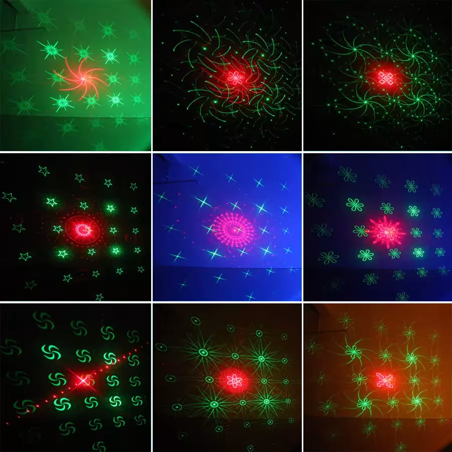 laser disco light projector