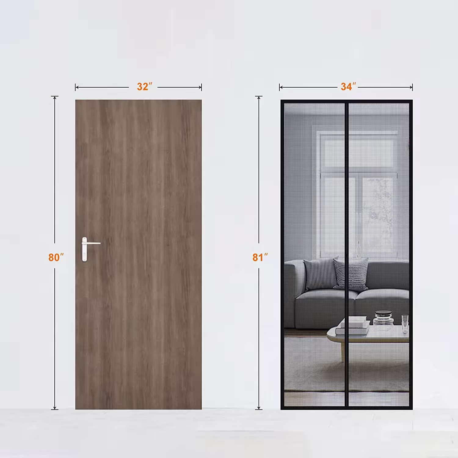 magnetic mosquito door curtain